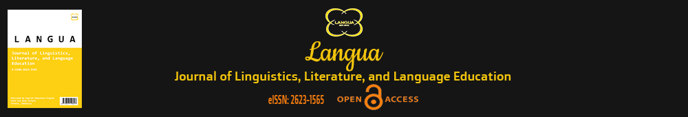 Langua: Journal of Linguistics, Literature, and Language Education